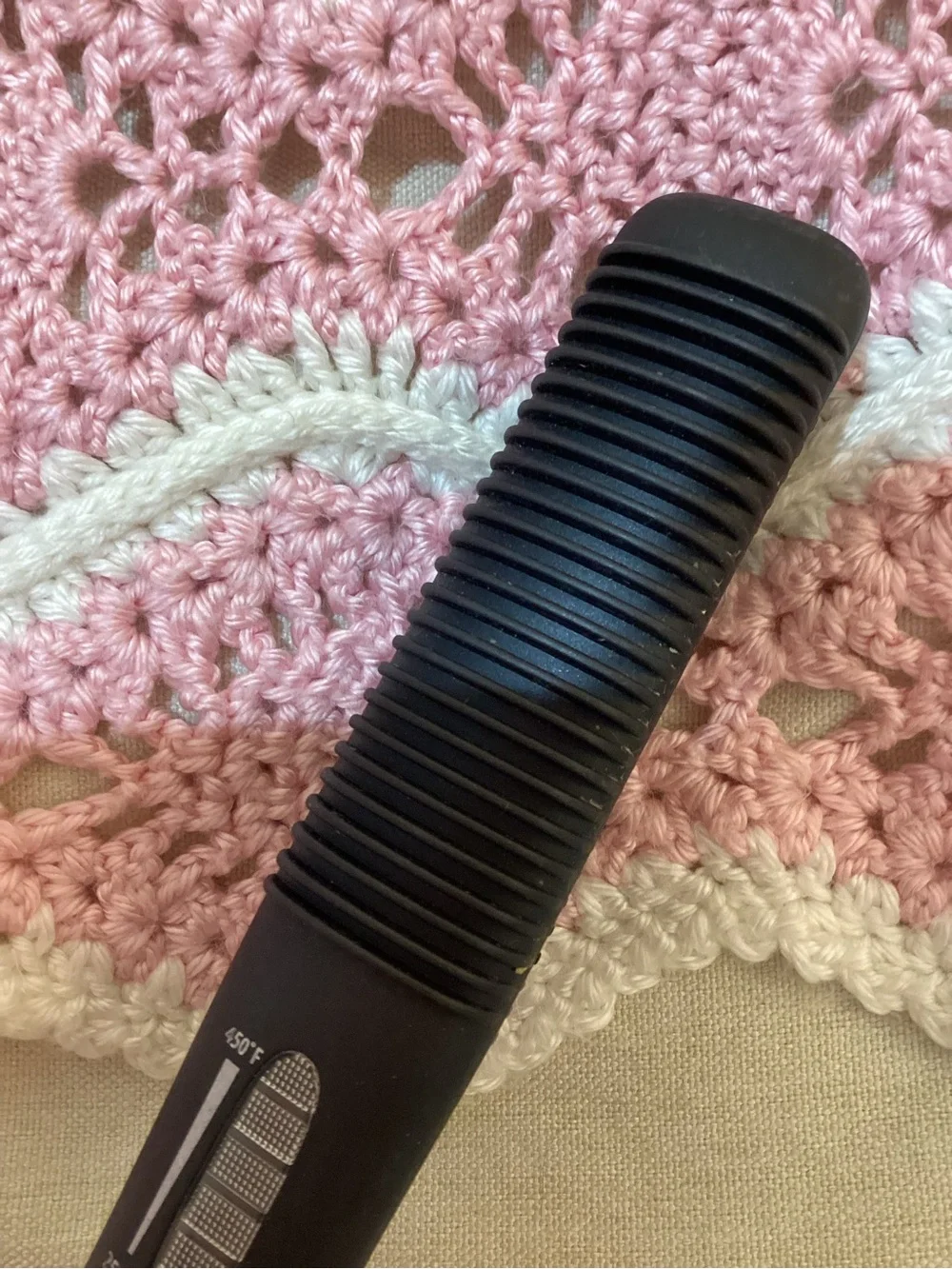 DNA Tools Black Ceramic Hair Straightening/Styling Brush